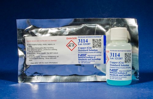 SRM 3114 - 銅(銅)標準溶液