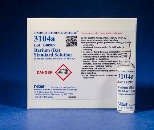 SRM 3104a - 鋇(Ba)標(biāo)準(zhǔn)溶液