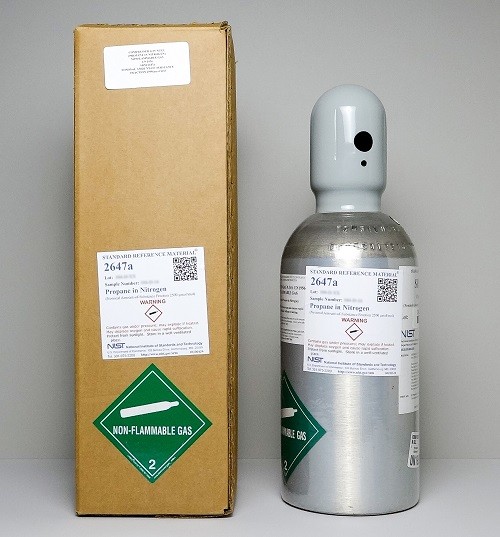 SRM 2647a - 氮?dú)庵械谋?公稱含量為2500毫微升/摩爾)
