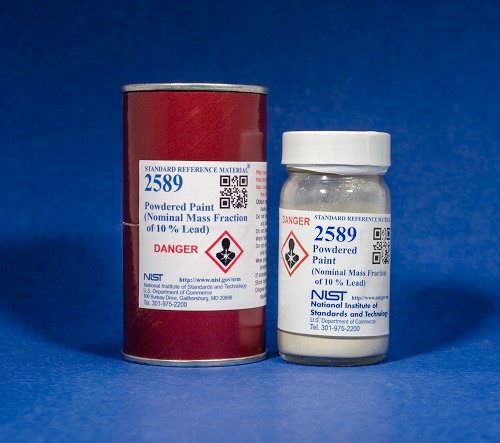 SRM 2589 - 粉狀油漆(10%鉛的名義質(zhì)量分?jǐn)?shù))