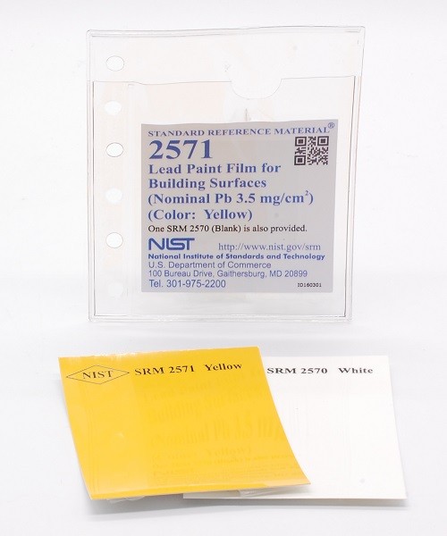 SRM 2571 - 建筑表面用鉛涂料膜(標(biāo)稱PB3.5mg/cm)2(顏色：黃色)