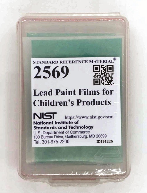 SRM 2569 - 兒童產(chǎn)品用鉛涂料膜