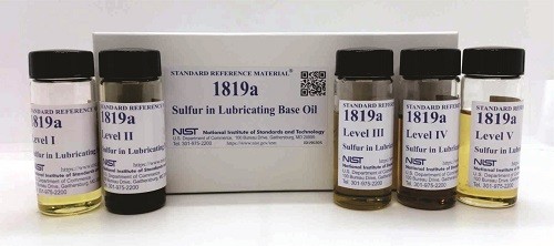 SRM 1819a - 潤滑油基礎(chǔ)油中的硫標(biāo)準(zhǔn)品