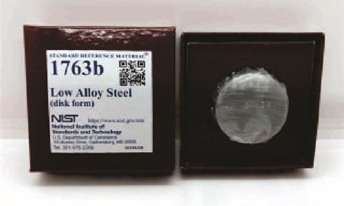 SRM 1763b - 低合金鋼(圓盤形)標(biāo)準(zhǔn)品