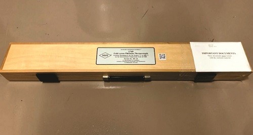 SRM 1749 - 金對鉑熱電偶認(rèn)證溫度計(jì)標(biāo)準(zhǔn)品