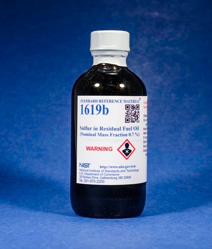  SRM 1619b - 殘余燃料油中的硫(名義質(zhì)量分數(shù)0.7%)