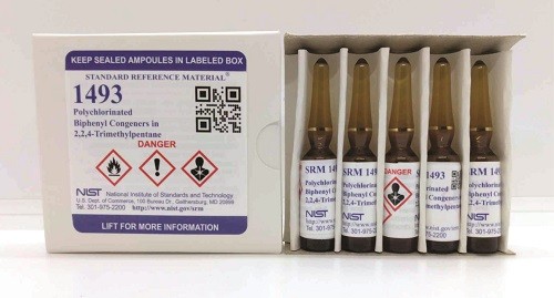 SRM 1493 - 2，2，4-三甲基戊烷中的多氯聯(lián)苯同系物標(biāo)準(zhǔn)品
