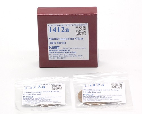 SRM 1412a - 多組分玻璃(圓盤形式)標(biāo)準(zhǔn)品