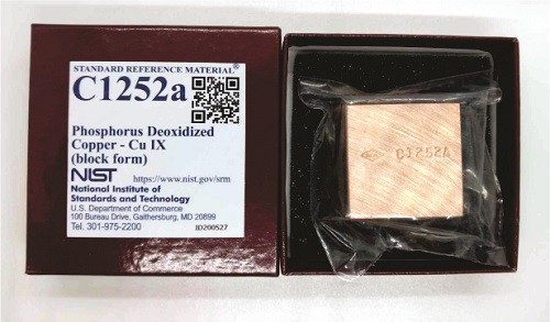 SRM C1252a - 磷脫氧銅-銅IX 標(biāo)準(zhǔn)品