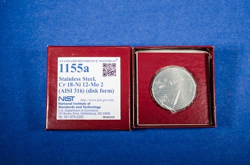SRM 1155a - 不銹鋼(Cr18Ni12Mo2)(AISI 316)標(biāo)準(zhǔn)品