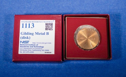 SRM 1114 - 鍍金金屬標(biāo)準(zhǔn)品