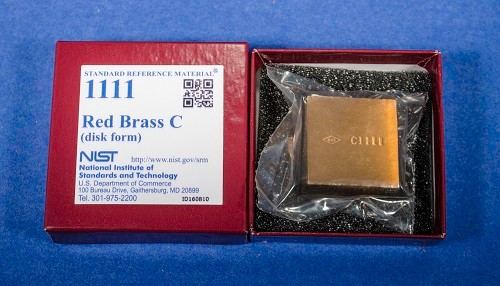  SRM 1111 - 紅黃銅標(biāo)準(zhǔn)標(biāo)準(zhǔn)品