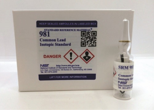 SRM 981 - 共同鉛同位素標(biāo)準(zhǔn)品