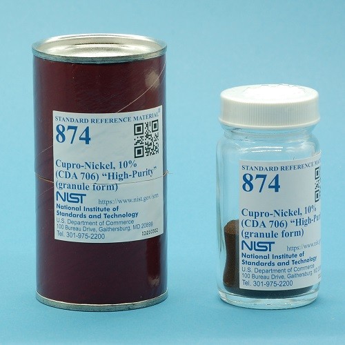 SRM 874 - 銅鎳，10%(CDA 706)“高純度” 標(biāo)準(zhǔn)品