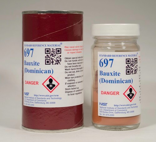 SRM 697 - 多米尼加鋁土礦標(biāo)準(zhǔn)品