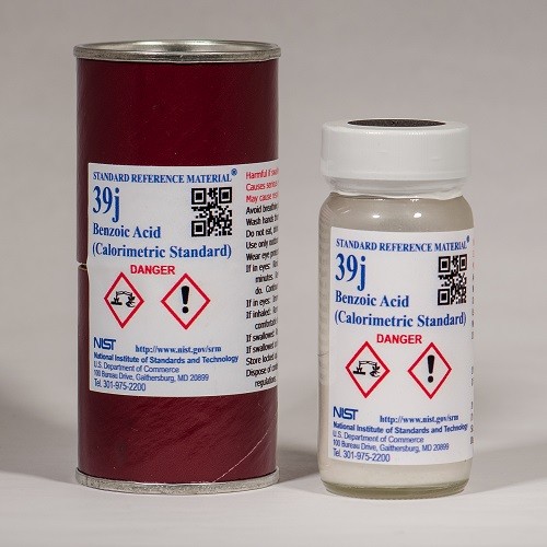 SRM 39j - 苯甲酸(熱標(biāo)準(zhǔn))標(biāo)準(zhǔn)品