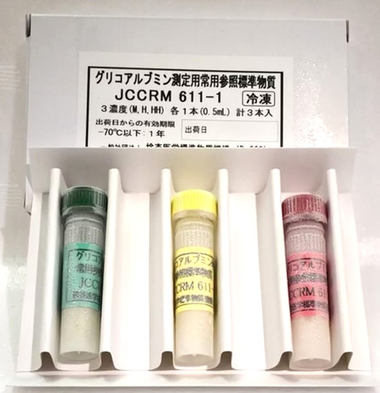 JCCRM 611人血清中糖化白蛋白的測(cè)定