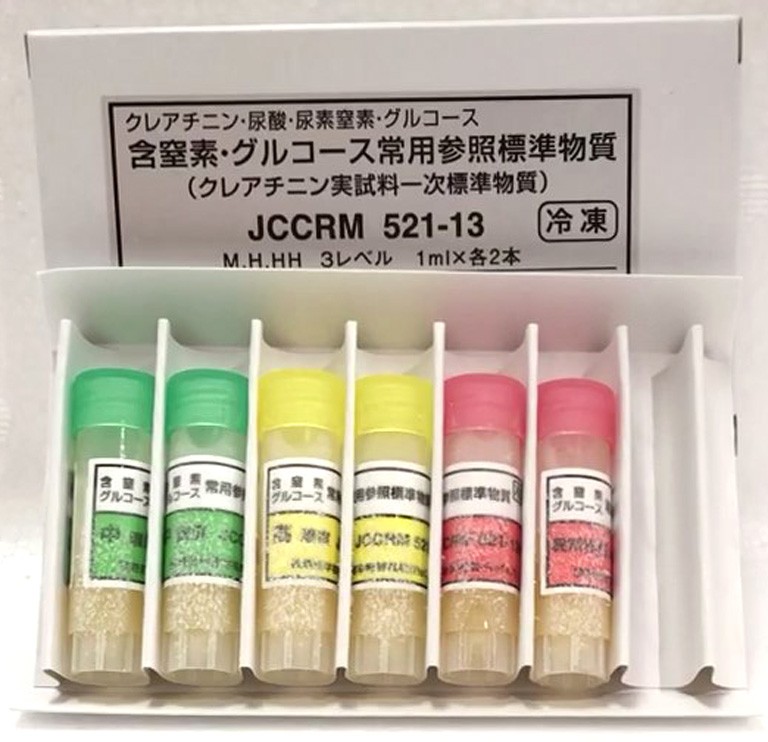 JCCRM 521人血清中葡萄糖、肌酐、尿酸和尿素氮